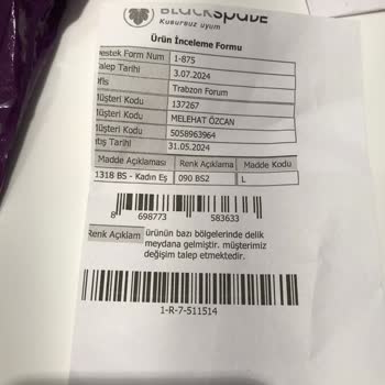 Blackspade Mağazadan Aldığım Ürün Defolu Ve Terzi Hatalı