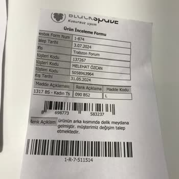 Blackspade Mağazadan Aldığım Ürün Defolu Ve Terzi Hatalı