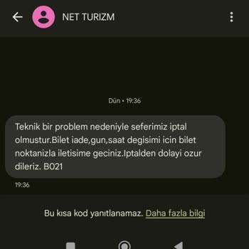 Enuygun Otobüs Biletlerim İptal Edildi