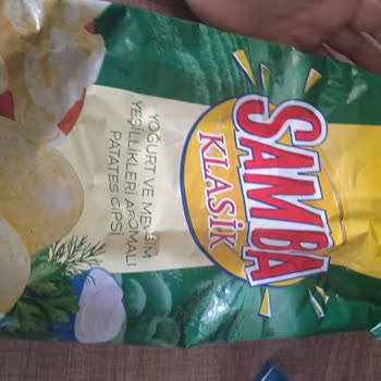 A101 Samba Yoğurt Mevsimli Cips Kedi Maması Tadında