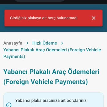 E-Devlet (Turkiye.gov.tr) Trafik Cezasını Ödeyemiyorum