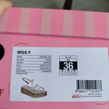 Miss F FLO Sandalet Şikayeti