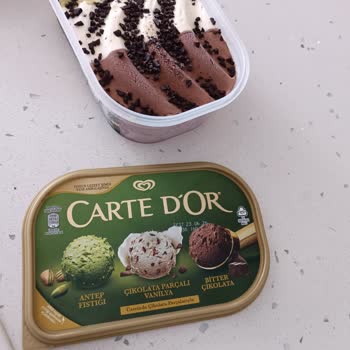 Carte D'or Dondurma İçinden Kuru Bir Şey Çıktı