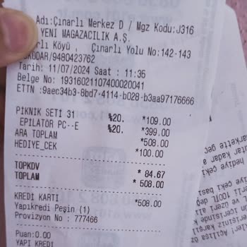 A101 İade Ücretini Eksik Yatırdı
