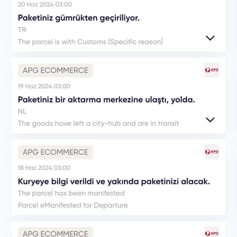 Amazon Yurt Dışı Alışverişimde Paketim Gümrükte APG Kargoya Ulaşamıyorum