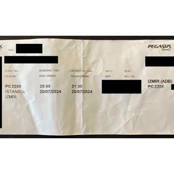 Pegasus Yolcusunu Mağdur Etti