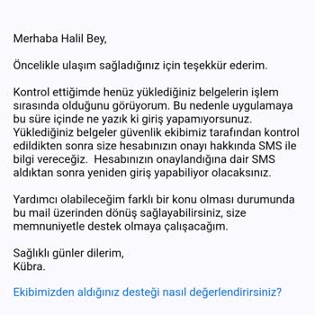 Armut Güvenlik Kontrolü Yapmak İçin Günlerdir Hesabımı Dondurdu