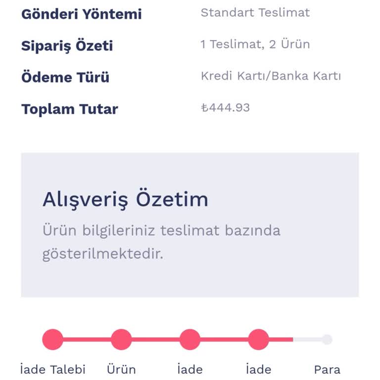 Penti İade Parası Yapılmadı