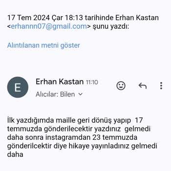 Bilen Kazanır Uygulamasının Ödül Haklarını Göndermemesi
