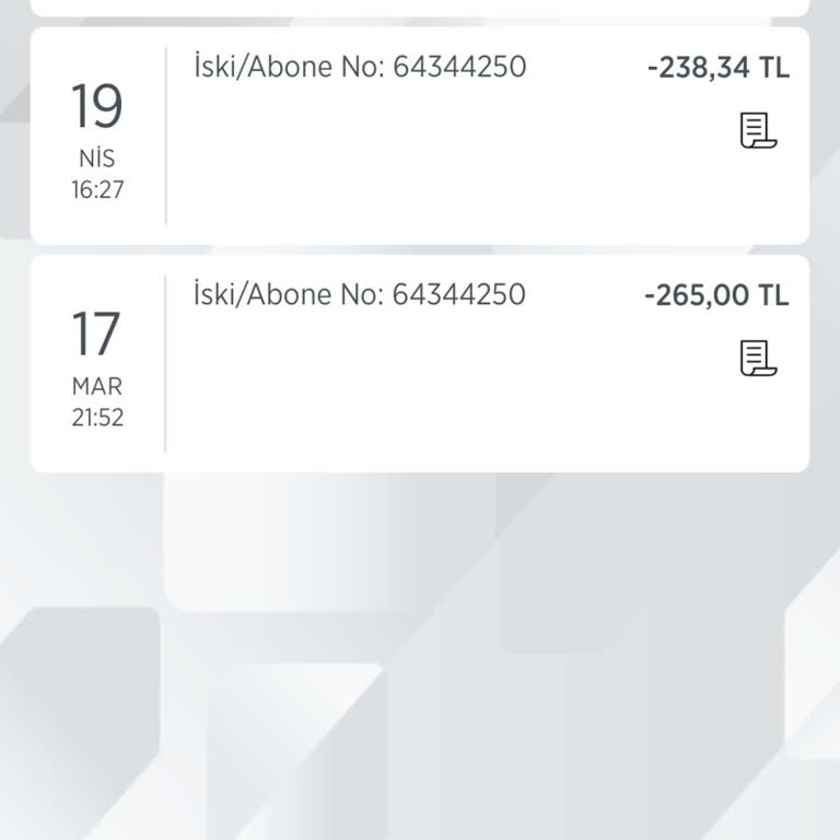 İBB - İstanbul Büyükşehir Belediyesi 1000 Lira Üstü Gelen Su Faturası