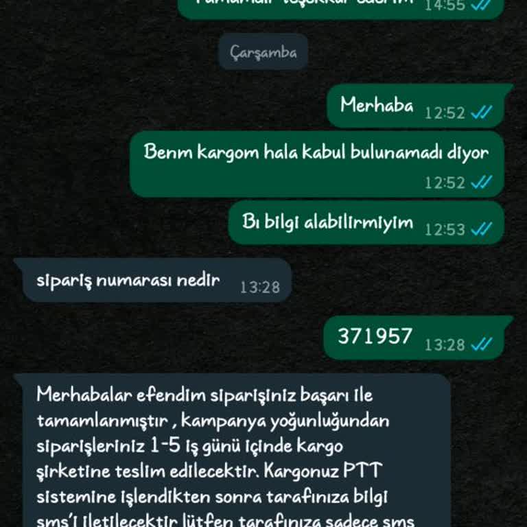 Lizbutik.com Ürünler Gönderilmedi Param İade Yapılmadı