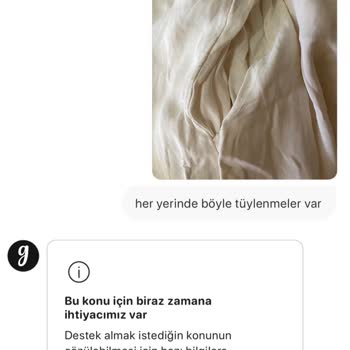 Gardrops İade Sorunu - Canlı Destek İlgilenmiyor.