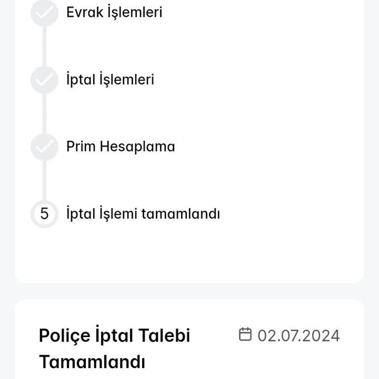 Sigortam.net Sigorta Ve Kasko İadesini Gerçekleştirmedi