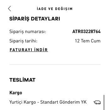 Adidas Online Alışveriş Kargo Sorunu