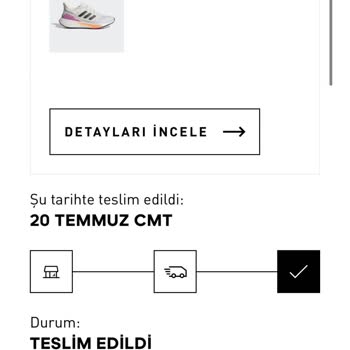 Adidas Online Alışveriş Kargo Sorunu