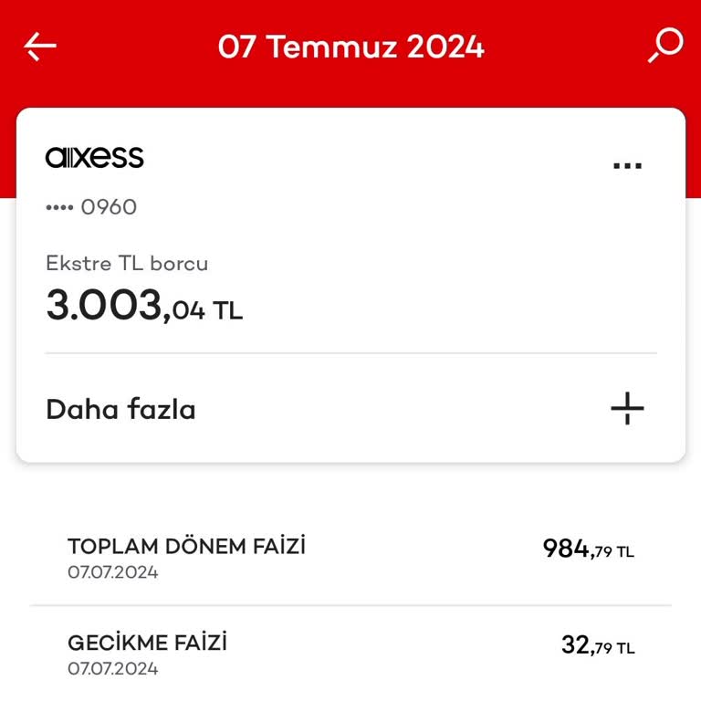 Akbank Toplam Dönem Faizi Uyanıklığı