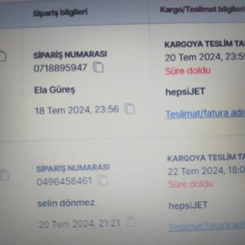 Hepsijet Sütlüce Şubesi Satıcıdan Paketleri Almıyor