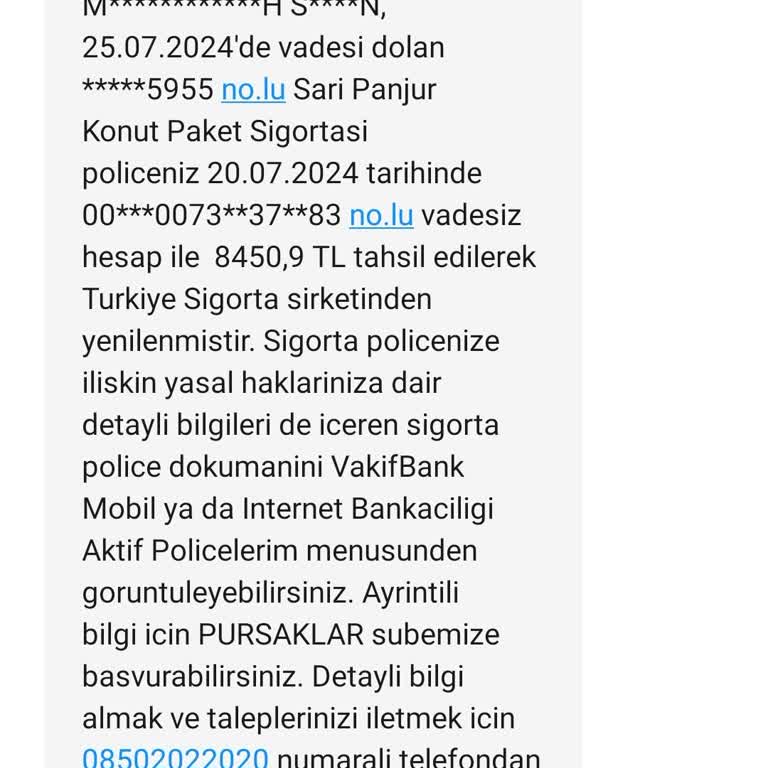 VakıfBank Sarı Panjur Konut Sigortası