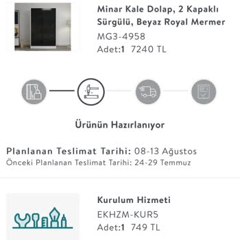 Vivense Geciken Ve Gerçekleşmeyen Teslimat
