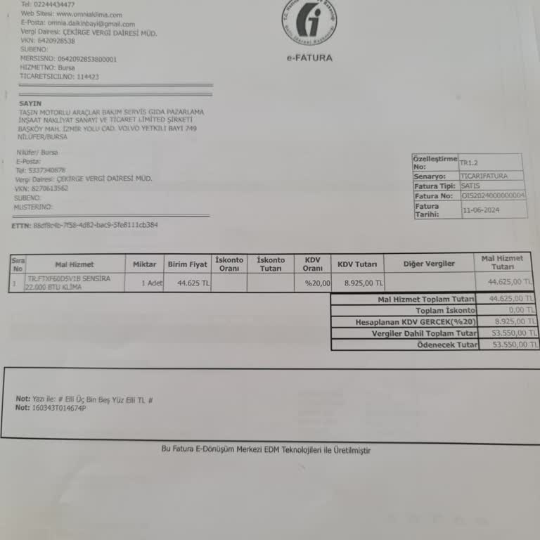 Daikin Klima Kurulumuna Gelmiyorlar