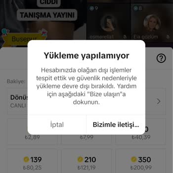 TikTok Banka Kartıma Bloke Edilmiş
