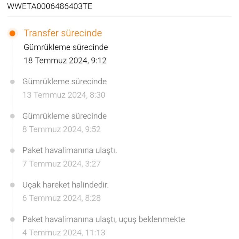 Temu Bir Aydır Gelmeyen Sipariş