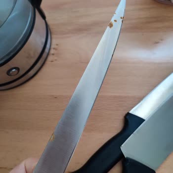 Pirge Bıçaklarım Kısa Sürede Paslandı