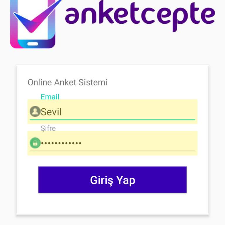 Anketcepte.com Hesabıma Kayıtlı Olmama Rağmen Giriş Yapamıyorum.