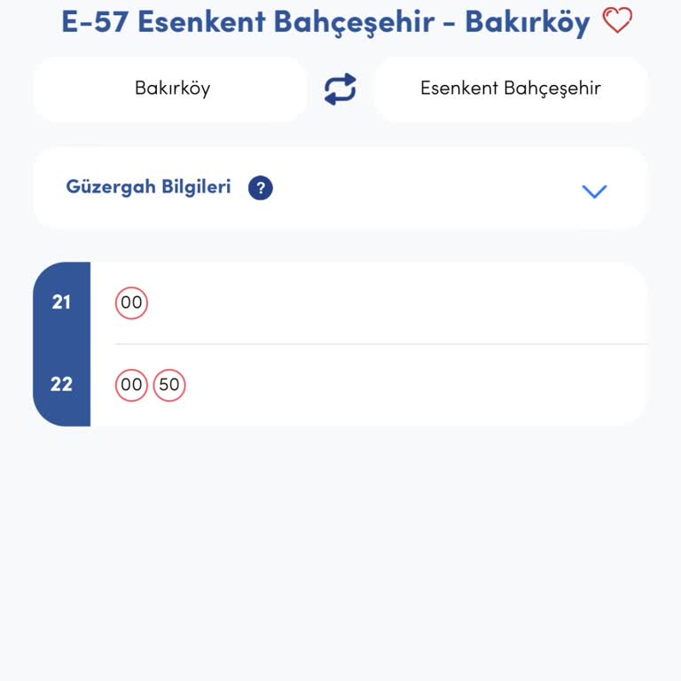 İBB - İstanbul Büyükşehir Belediyesi E-57 Bakırköy-Esenkent Sefer Sorunu