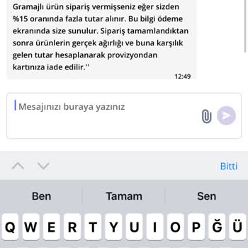 Getir Teslimat Bedeli Alındı Ve Canlı Destek Çok Kötü