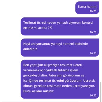 Getir Teslimat Bedeli Alındı Ve Canlı Destek Çok Kötü