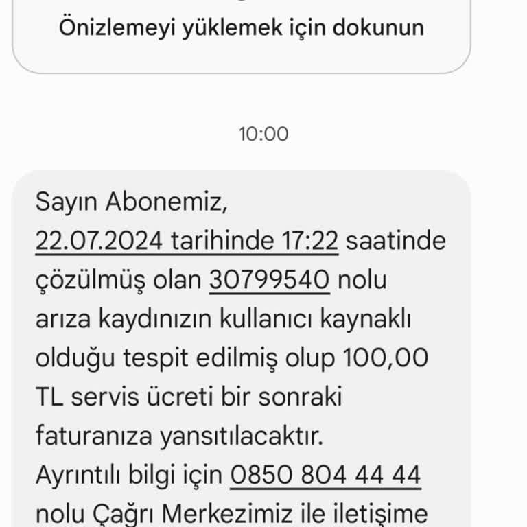 Kablo Net Haksız Servis Ücreti Kesintisi