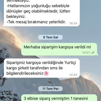 İdil Mulhan Butik Ürün Gönderdiği Yapmıyor