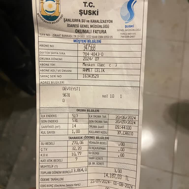 Şanlıurfa Büyükşehir Belediyesi Şanlıurfa Suski Be