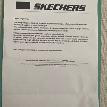 Skechers Marka Asla Almam