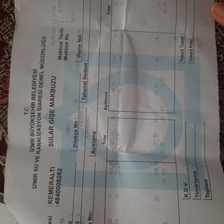 İZSU Fatura Mağduriyeti