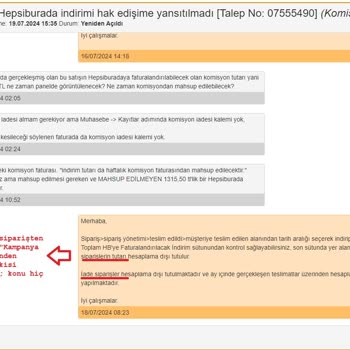 Hepsiburada Kendi İnisiyatifiyle Yaptığı Ek İndirimi Satıcıya Yıktı