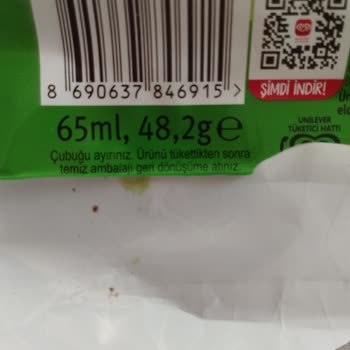 Algida Dondurmadan Yabancı Cisim Çıktı