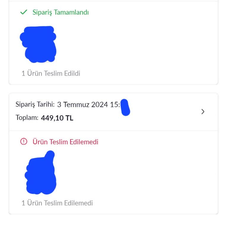 Pazarama Para İadesi Yapmıyor