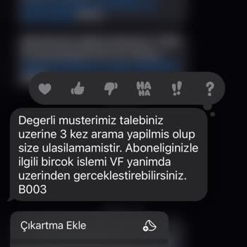 Vodafone'un Yanıltıcı SMS Kampanyası Ve Ücret Kesintisi