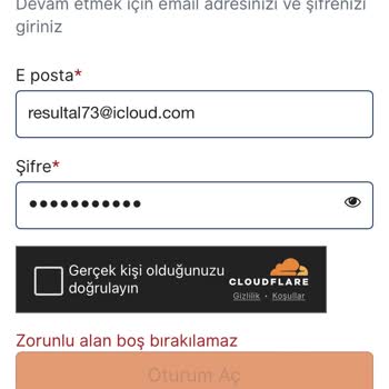 VFS Global Zorunlu Alan Boş Bırakılmaz Hatası!