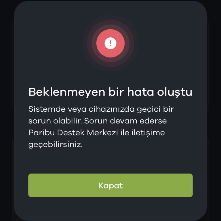 Paribu Parametreleri Ve Çekilemeyen Paralar