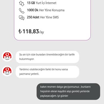Vodafone Tarife Teklifi Oyunları