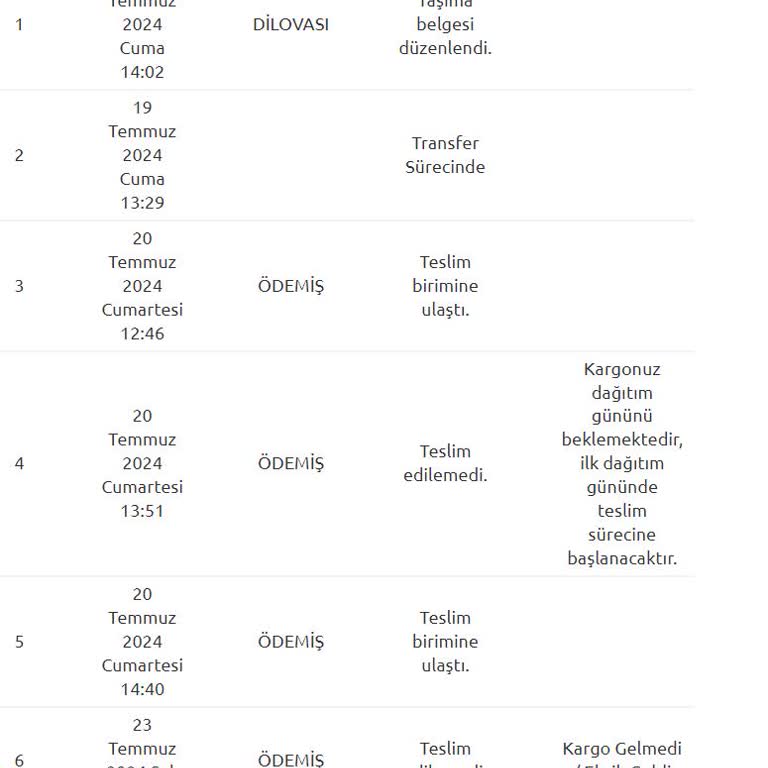 Avansas Kargolaması Felaket Kötü