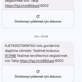 Hepsijet Yalova Şubesinin Sorumsuzluğu.