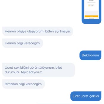 Obilet Para Çekildi Bilet Oluşmadı
