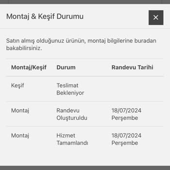Koçtaş Şirketi Montaj Sorunu
