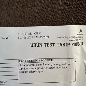 Boyner Firması Müşteri Memnuniyetsizliği