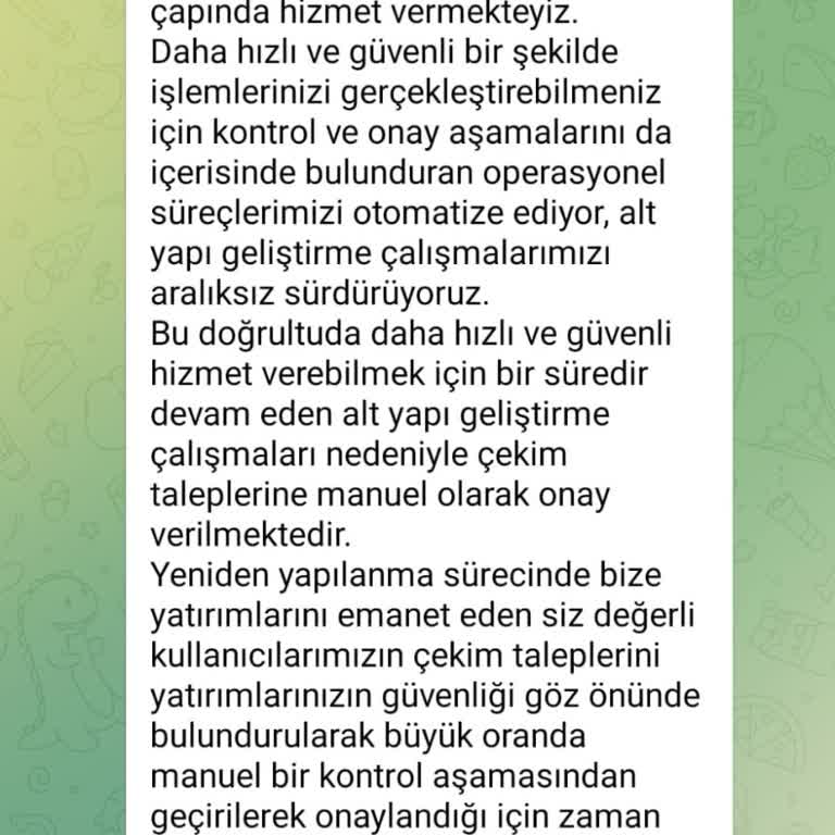 Bitay Ödeme Yapmıyor, Paralarımızı Ödemiyor.