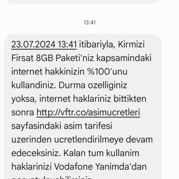 Vodafone Çark Sorunu Paket Taşımına Neden Oluyor